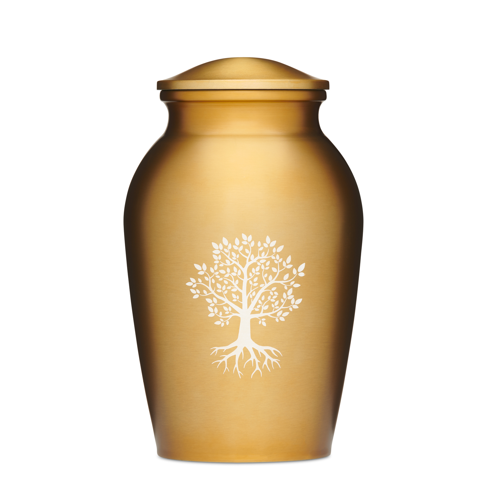 Adult Embrace Pearl Green Tree of Life Cremation Urn
